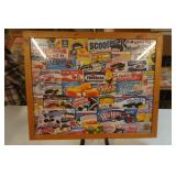 Wood Framed Puzzle 32'x26' Plexi Front