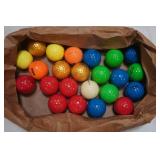 Colored Golf Balls
