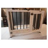 Fold-Up, Wooden Pet Cage, with carrying handles