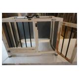 Fold-Up, Wooden Pet Cage, with carrying handles