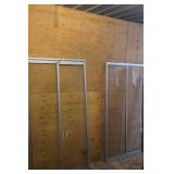 Glass Display Case Doors (2ct) 68.5'x 36'