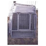 pet fencing new/like new 24x24'. 15 panels & 1 gate