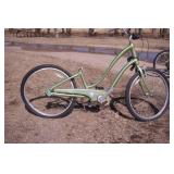 Bicycle (bent back rim, no seat, missing foot pedal)