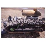 Pallet of Snowmobile Parts. ZR 600 Arctic Cat Parts