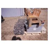 Pallet of Snowmobile Parts. ZR 600 Arctic Cat Parts