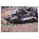 2001 Arctic Cat Mountain Cat 800 Twin. Snowmobile (runs & drives) w/cover