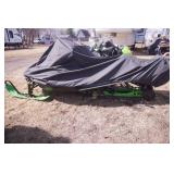2001 Arctic Cat Mountain Cat 800 Twin. Snowmobile (runs & drives) w/cover