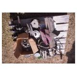 Pallet of Snowmobile Parts. ZR 600 Arctic Cat Parts