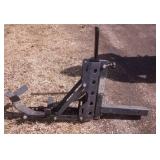 Motorcycle Dolly. Heavy-Duty Motorcycle Trailer Hitch Carrier