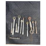 Assorted Ratchet Wrenches & Extensions