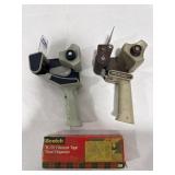 Scotch Tape Dispensers & Box