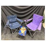 Folding Chairs Set (3)