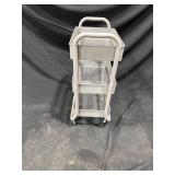 Three-Tier Metal Utility Cart