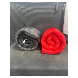 Black and Red Sleeping Bags