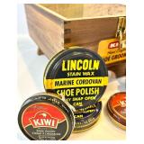 Kiwi Hand Crafted Shoe Groomer Box Kit - Shoe Polish & Accessories Kiwi Hand Crafted Shoe Groomer Box Kit - Shoe Polish & Accessories