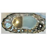 Canada U.S.A. Silver Plate Serving Tray Set - Assorted Oval & Round Trays Canada U.S.A. Silver Plate Serving Tray Set - Assorted Oval & Round Trays