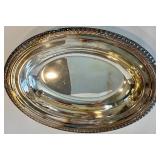 Canada U.S.A. Silver Plate Serving Tray Set - Assorted Oval & Round Trays Canada U.S.A. Silver Plate Serving Tray Set - Assorted Oval & Round Trays