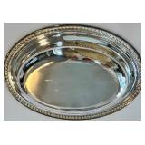 Canada U.S.A. Silver Plate Serving Tray Set - Assorted Oval & Round Trays Canada U.S.A. Silver Plate Serving Tray Set - Assorted Oval & Round Trays