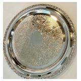 Canada U.S.A. Silver Plate Serving Tray Set - Assorted Oval & Round Trays Canada U.S.A. Silver Plate Serving Tray Set - Assorted Oval & Round Trays