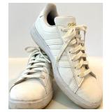 Adidas White Sneakers - Low-Top Casual Shoes with 3 Stripes Adidas White Sneakers - Low-Top Casual Shoes with 3 Stripes