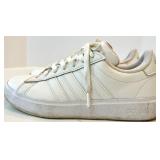 Adidas White Sneakers - Low-Top Casual Shoes with 3 Stripes Adidas White Sneakers - Low-Top Casual Shoes with 3 Stripes