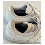 Adidas White Sneakers - Low-Top Casual Shoes with 3 Stripes Adidas White Sneakers - Low-Top Casual Shoes with 3 Stripes