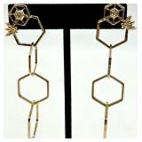 Gold-Tone Pearl Necklace, Pink Enamel Bangle & Assorted Earrings - Fashion Jewelry Lot Gold-Tone Pearl Necklace, Pink Enamel Bangle & Assorted Earrings - Fashion Jewelry Lot