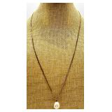 Gold-Tone Pearl Necklace, Pink Enamel Bangle & Assorted Earrings - Fashion Jewelry Lot Gold-Tone Pearl Necklace, Pink Enamel Bangle & Assorted Earrings - Fashion Jewelry Lot