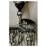 La Sophia Crystal Necklace Set - Multi-Strand Bead & Pearl Layered Jewelry La Sophia Crystal Necklace Set - Multi-Strand Bead & Pearl Layered Jewelry