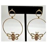 Alex & Ani Bee Charm Jewelry Collection - Layered Necklaces, Hoop Earrings, Bee Pendant & Ring Alex & Ani Bee Charm Jewelry Collection - Layered Necklaces, Hoop Earrings, Bee Pendant & Ring