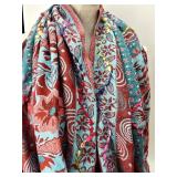 Raj 100% Rayon Scarf & Pashmina Scarves - 3-Piece Set - Made in India Raj 100% Rayon Scarf & Pashmina Scarves - 3-Piece Set - Made in India