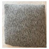 Two Gray Throw Pillows for Sofa & Bed Decor Two Gray Throw Pillows for Sofa & Bed Decor