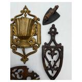 Antique Match Holder - Miniature Bottles, Clothes Pins & Parts Collection Antique Match Holder - Miniature Bottles, Clothes Pins & Parts Collection