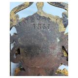 Antique Match Holder - Miniature Bottles, Clothes Pins & Parts Collection Antique Match Holder - Miniature Bottles, Clothes Pins & Parts Collection