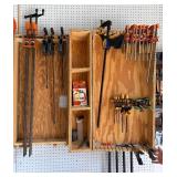 Assorted Bar Clamps, Quick-Grip Clamps & Band Clamp for Woodworking Assorted Bar Clamps, Quick-Grip Clamps & Band Clamp for Woodworking