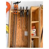 Assorted Bar Clamps, Quick-Grip Clamps & Band Clamp for Woodworking Assorted Bar Clamps, Quick-Grip Clamps & Band Clamp for Woodworking