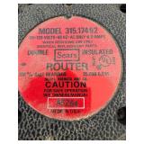 Craftsman Router 315.17492 1-1/2 HP 120V 25,000 RPM with Circle Guide & Plate Craftsman Router 315.17492 1-1/2 HP 120V 25,000 RPM with Circle Guide & Plate