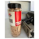 Porter-Cable Plate Joiner Model 556 - Wood Biscuit Jar & Metal Carry Case Porter-Cable Plate Joiner Model 556 - Wood Biscuit Jar & Metal Carry Case