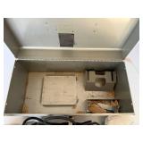 Porter-Cable Plate Joiner Model 556 - Wood Biscuit Jar & Metal Carry Case Porter-Cable Plate Joiner Model 556 - Wood Biscuit Jar & Metal Carry Case