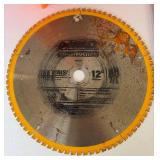 DEWALT 12 in 80T Saw Blades (Lot of 2) DEWALT 12 in 80T Saw Blades (Lot of 2)