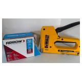DeWALT DW670 Trim Router, DW708 Crown Stops & Arrow Stapler with Staples DeWALT DW670 Trim Router, DW708 Crown Stops & Arrow Stapler with Staples