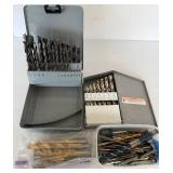 Assorted Drill Bit Sets - Twist Drill Bits in Gray Metal Case Assorted Drill Bit Sets - Twist Drill Bits in Gray Metal Case