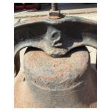 Antique Cast-Iron Farm Bell #2 USA Antique Cast-Iron Farm Bell #2 USA