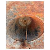 Antique Cast-Iron Farm Bell #2 USA Antique Cast-Iron Farm Bell #2 USA