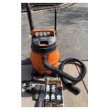 RIDGID 6.5 Peak HP 16-Gallon Wet & Dry Vacuum With Attachments RIDGID 6.5 Peak HP 16-Gallon Wet & Dry Vacuum With Attachments