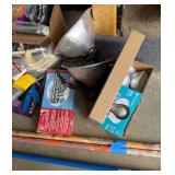 Assorted Tools & Hardware - Sanding Drum Kit, Artist Brushes & Tape Assorted Tools & Hardware - Sanding Drum Kit, Artist Brushes & Tape