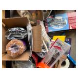 Assorted Tools & Hardware - Sanding Drum Kit, Artist Brushes & Tape Assorted Tools & Hardware - Sanding Drum Kit, Artist Brushes & Tape