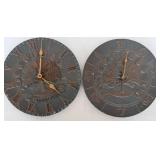 Tree of Life Wall Clocks - 12-Inch Diameter (Lot of 2) Tree of Life Wall Clocks - 12-Inch Diameter (Lot of 2)