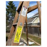Werner W368 8 ft Type II Commercial Ladder - 225 lbs Duty Made in USA Werner W368 8 ft Type II Commercial Ladder - 225 lbs Duty Made in USA