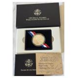 1995 W-Special Olympics World Games Proof Silver Dollar - original package with COA